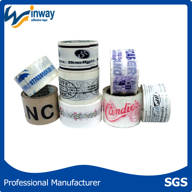 BOPP Printed Tape Customized Logo Adhesive Packing Tape