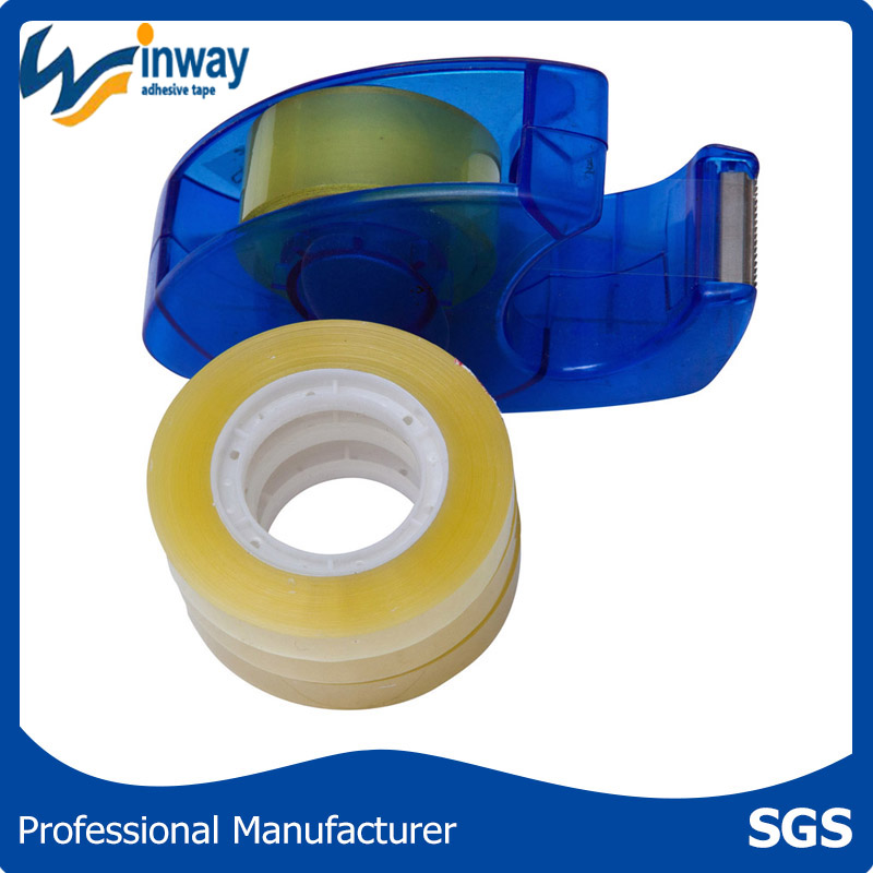 School and office use ,clear stationery tape with dispenser