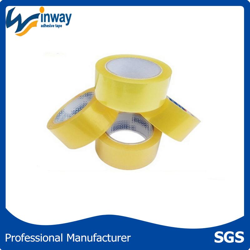 Manufacturer Bopp No Bubble Yellowish Packing Tape