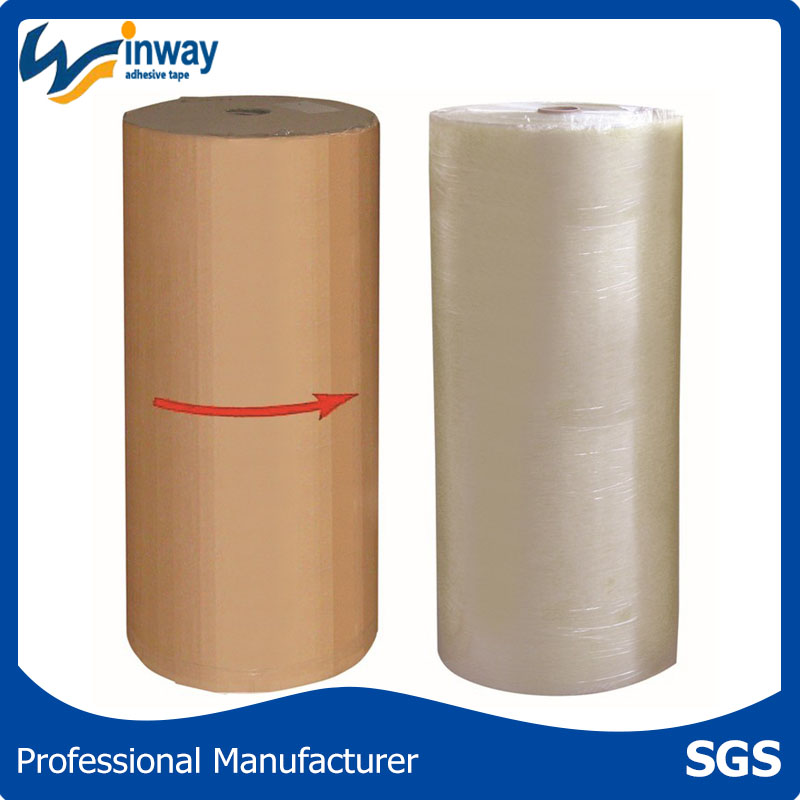1280mm BOPP Jumbo Roll Clear BOPP Tape BOPP Jumbo Roll