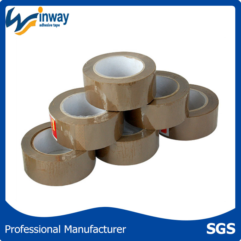 Clear and Brown Water Based Acrylic Adhesive Carton Sealing Bopp Packing Tape
