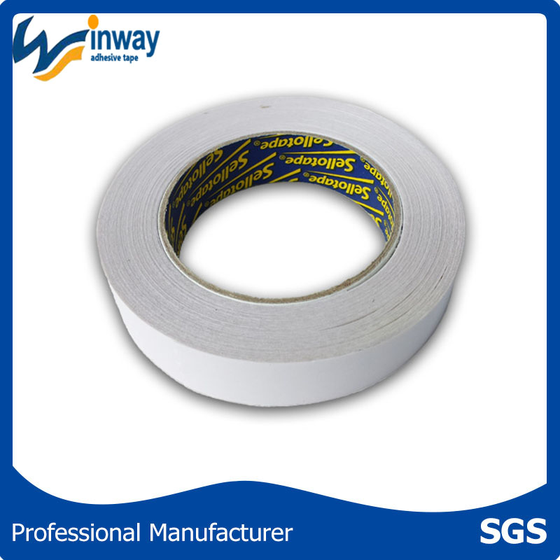 Tissue Double Side Adhesive Tape with Hot Melt Adhesive Based