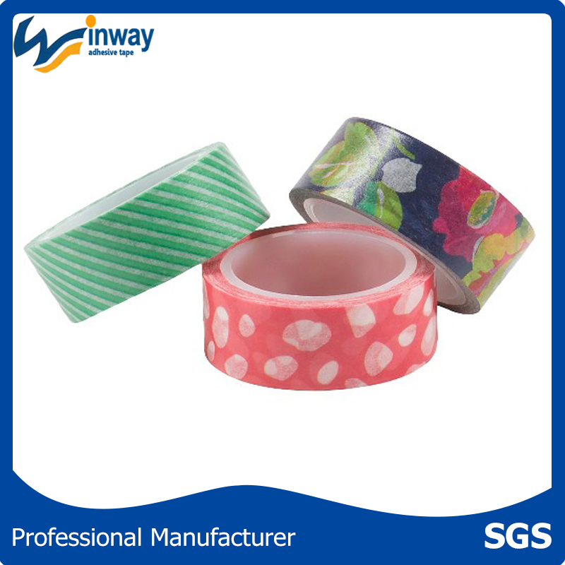 Free samples Japanese decorative wholesale washi masking tape