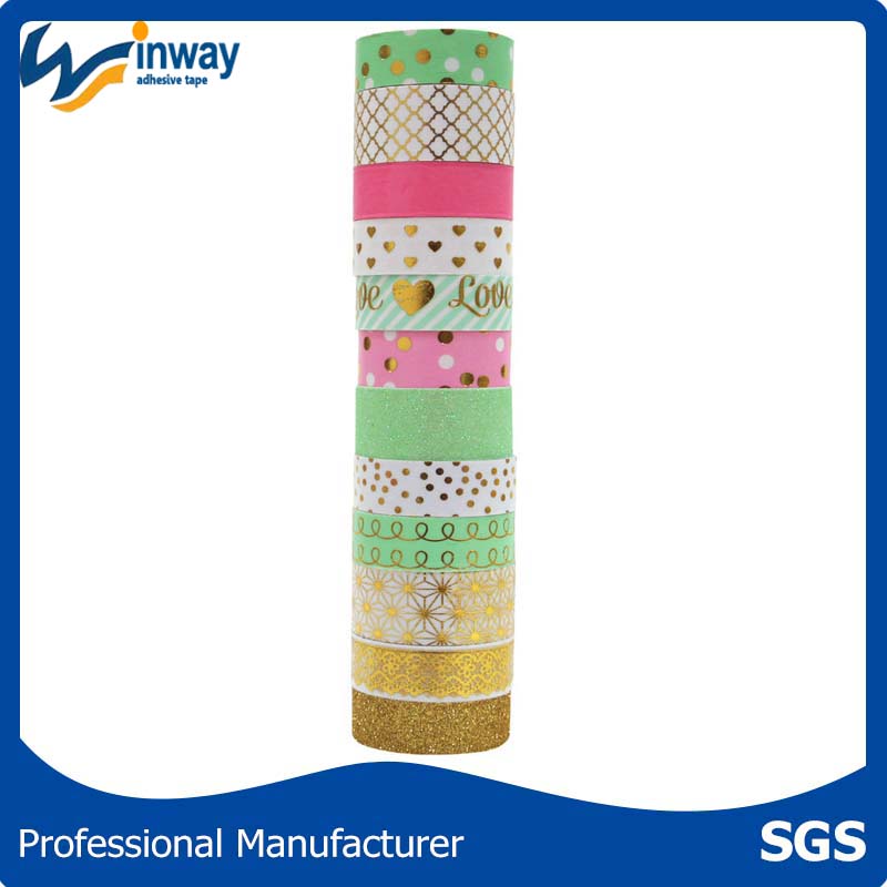 Custom Printed Japanese Washi Material Masking Tape