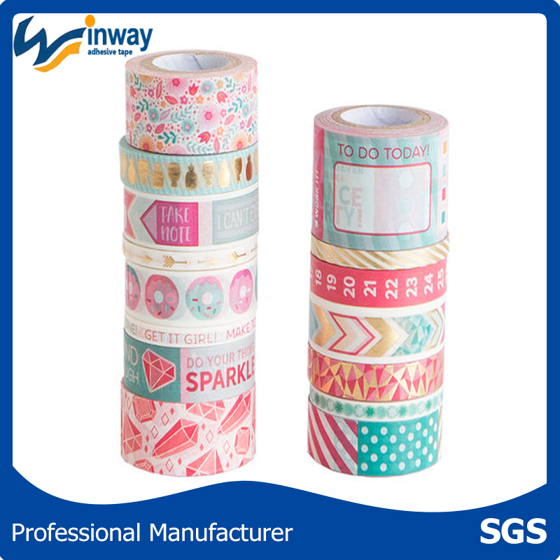 Custom Printed Japanese Washi Material Masking Tape