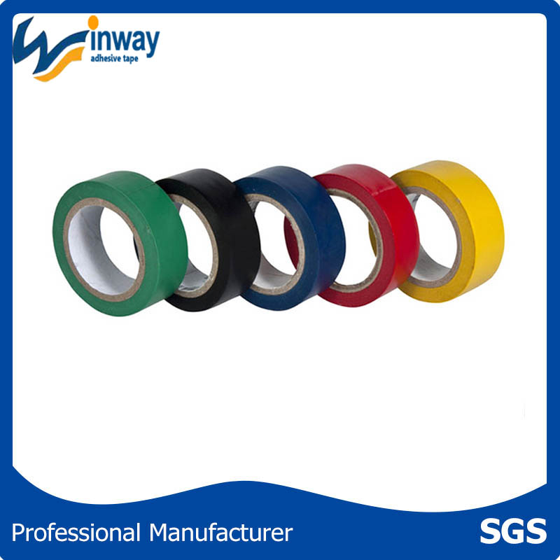 A Grade Color PVC Insulation Tape with Rubber Adhesive