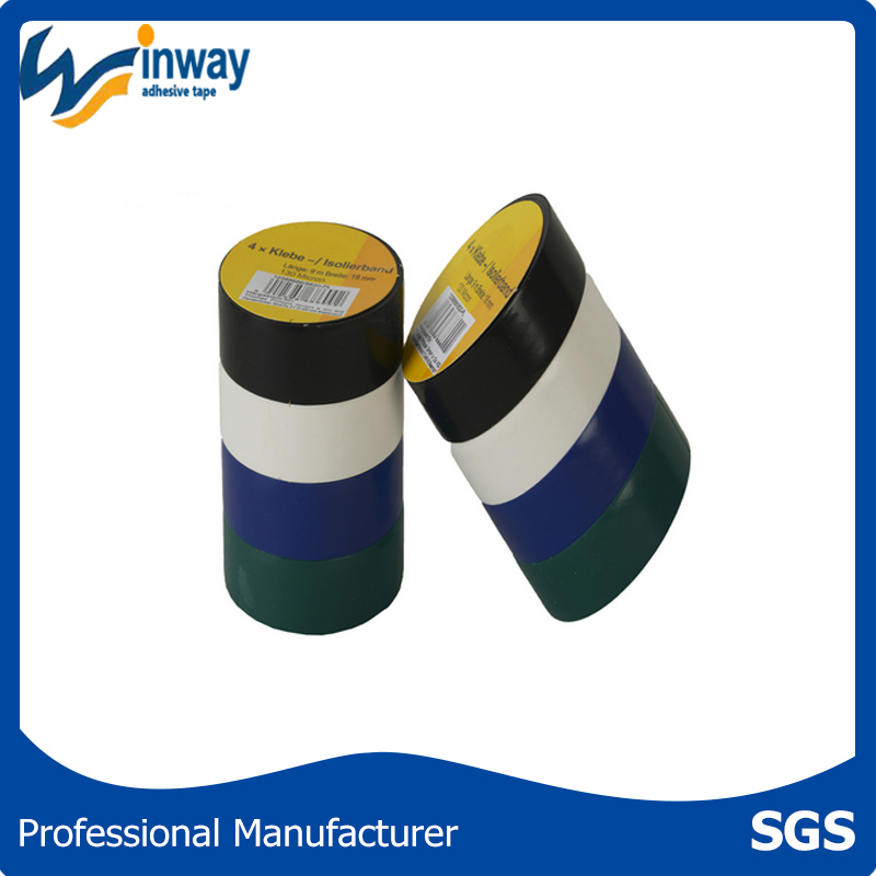 0.18mm X 19mm X 10y Pvc Tape For Electrical Insulation