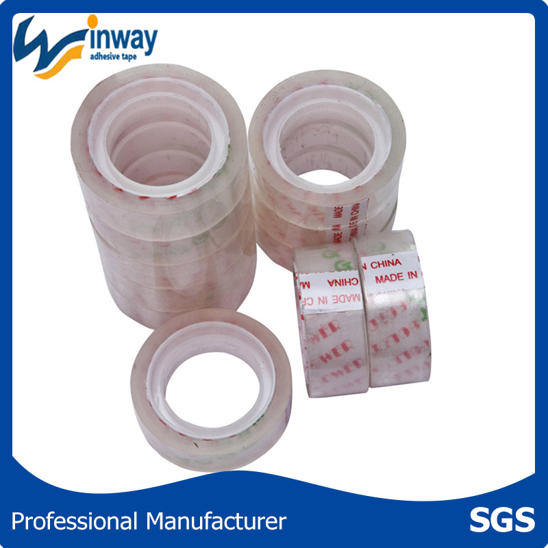 Office Use Transparent Bopp Clear Stationery Tape