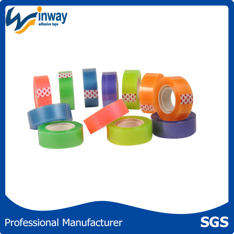 Supply Rainbow BOPP Adhesive Stationery Tape