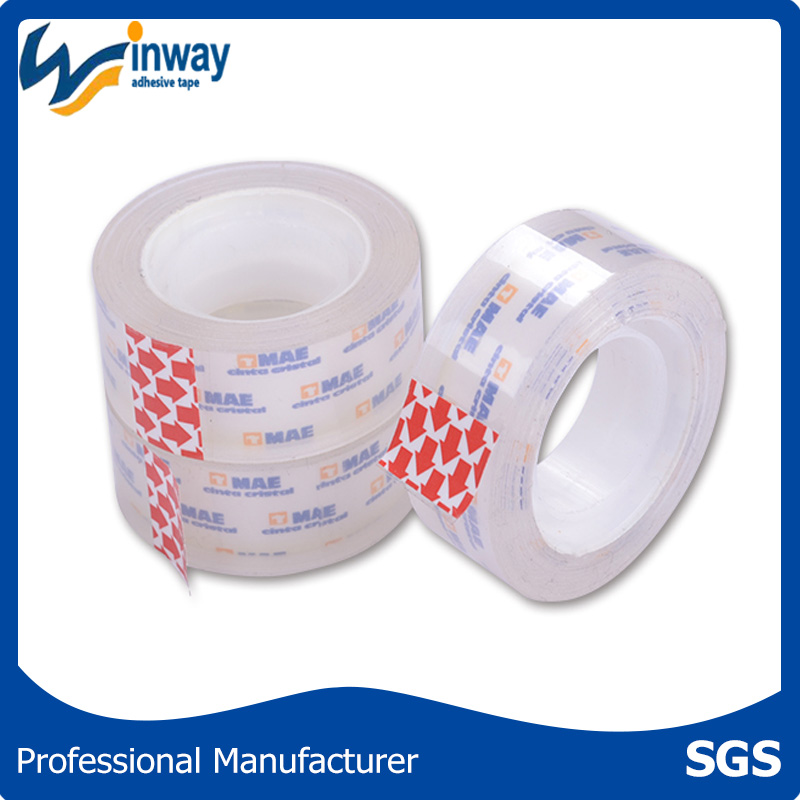 Super Clear Stationery BOPP Adhesive Tape for School Use