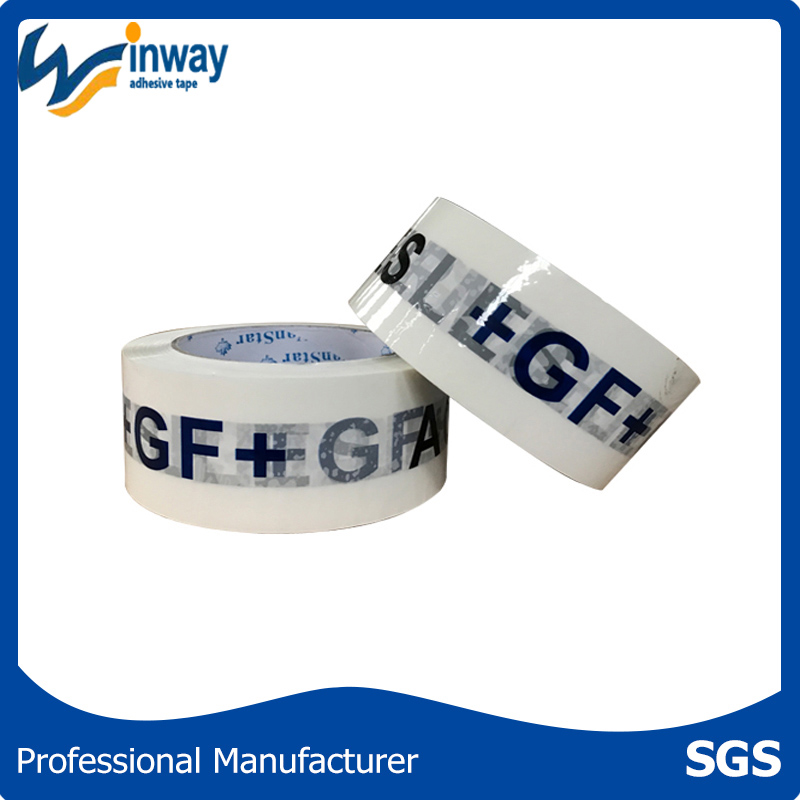 Water Based Glue BOPP OEM Printed Tape